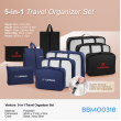 Venture 5-in-1 Travel Organizer Set Venture 5-in-1 Travel Organizer Set