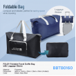 FOLDY Foldable travel Duffle Bag With Luggage Sleeve FOLDY Foldable travel Duffle Bag With Luggage Sleeve