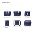FOLDY Foldable travel Duffle Bag With Luggage Sleeve FOLDY Foldable travel Duffle Bag With Luggage Sleeve