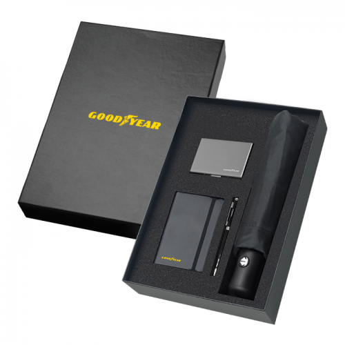 4 in 1 Gift Set (RFID Card Holder + Notebook + Metal Pen + Umbrella) 4 in 1 Gift Set (RFID Card Holder + Notebook + Metal Pen + Umbrella)