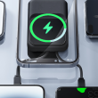 AIRCHARGE Wireless Power Bank with Fast Charge and Build-in Cables AIRCHARGE Wireless Power Bank with Fast Charge and Build-in Cables